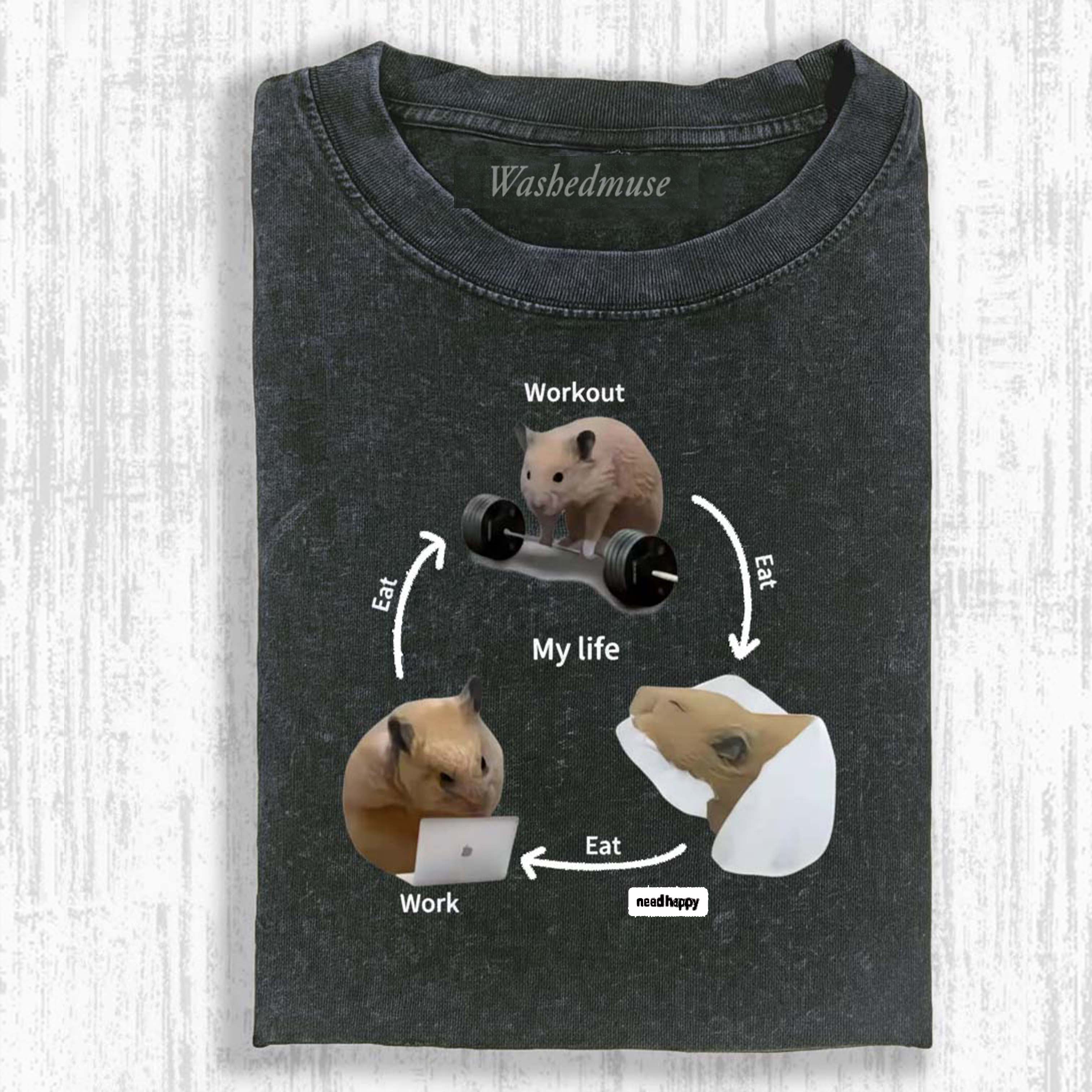 WACKY  HAMSTER T-SHIRT
