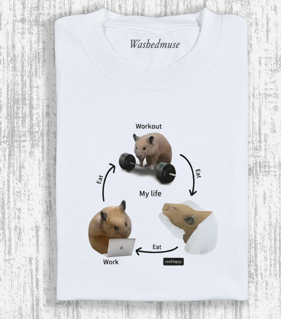WACKY  HAMSTER T-SHIRT