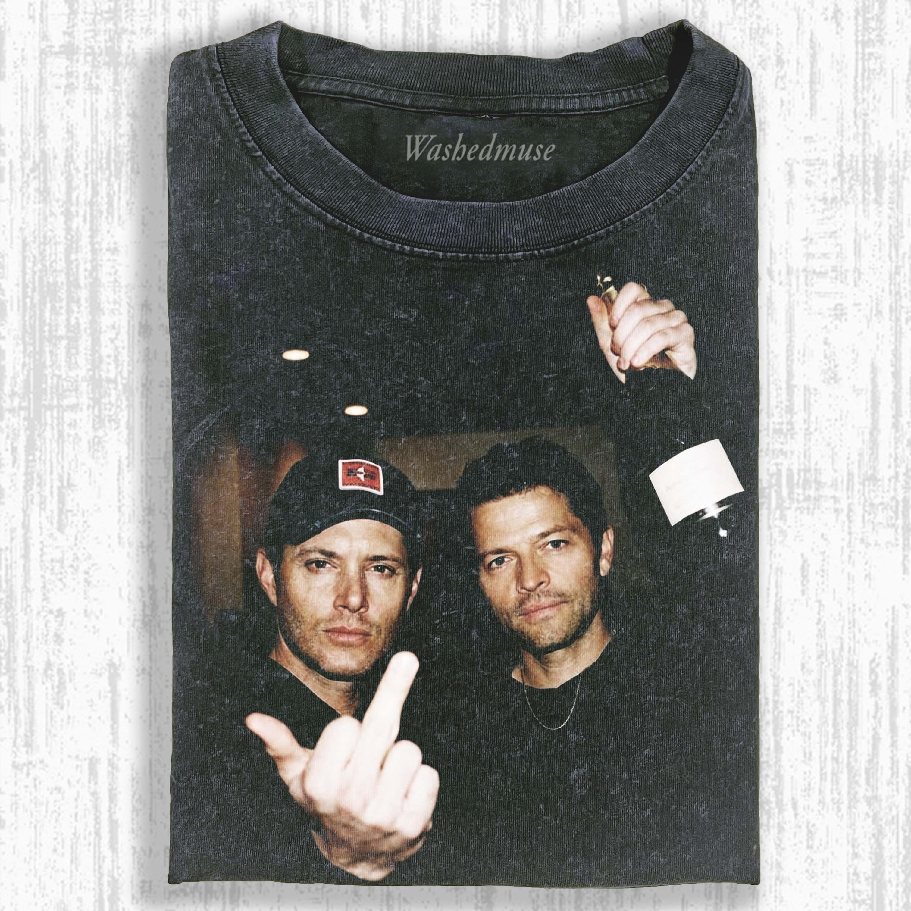 WINE BOTTLE CREW VINTAGE T-SHIRT