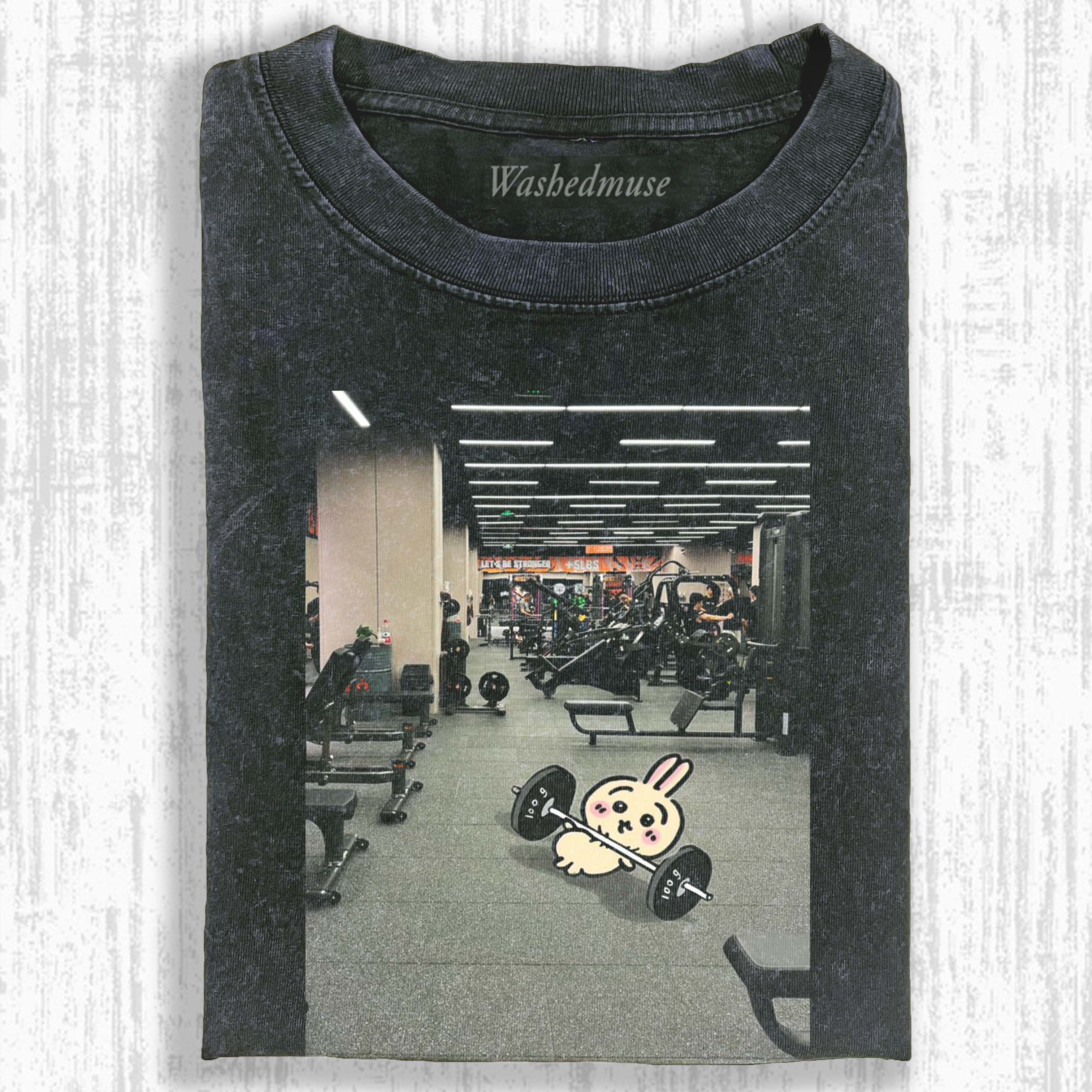 WORKOUT RABBIT T-SHIRT