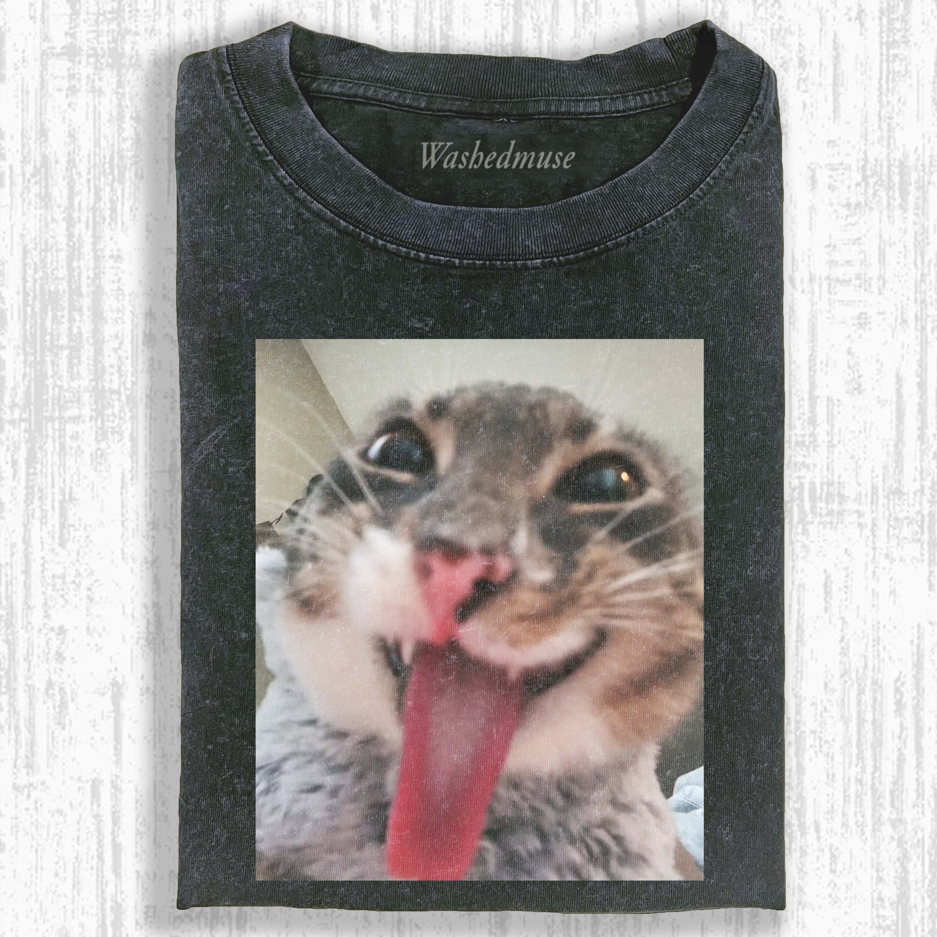 FUNNY CAT  T-SHIRT