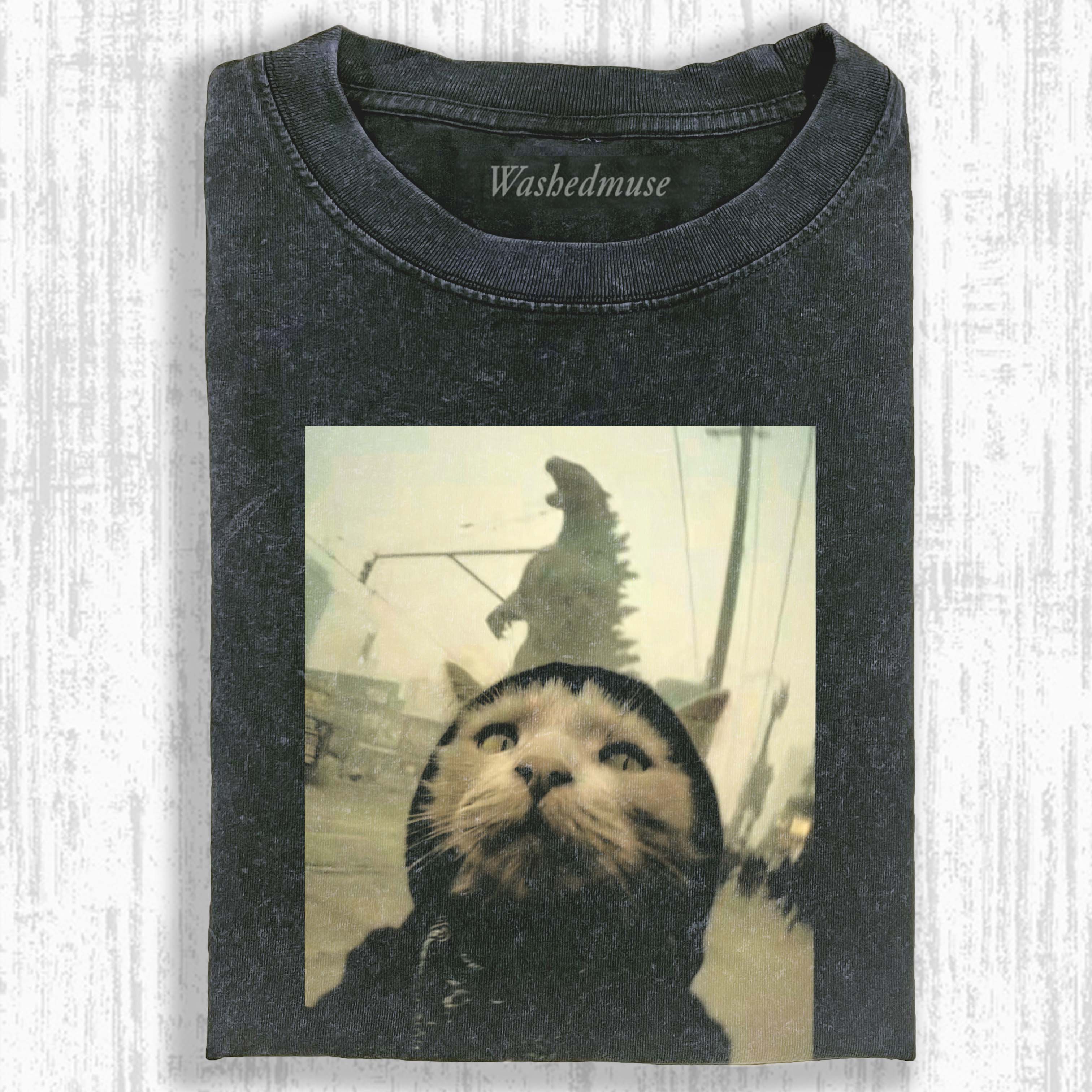 WACKY CAT T-SHIRT