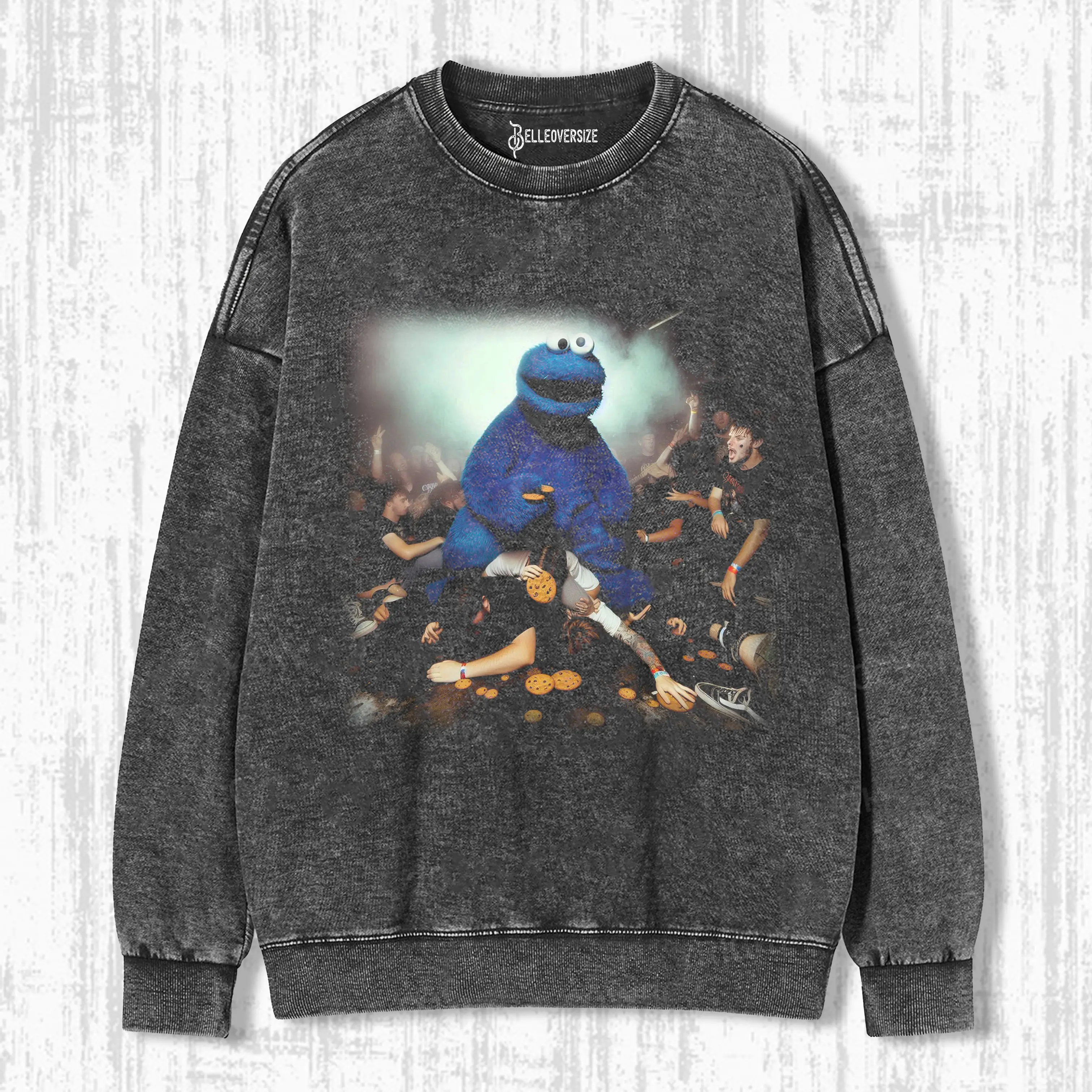 COOKIE MONSTER SWEATSHIRTS