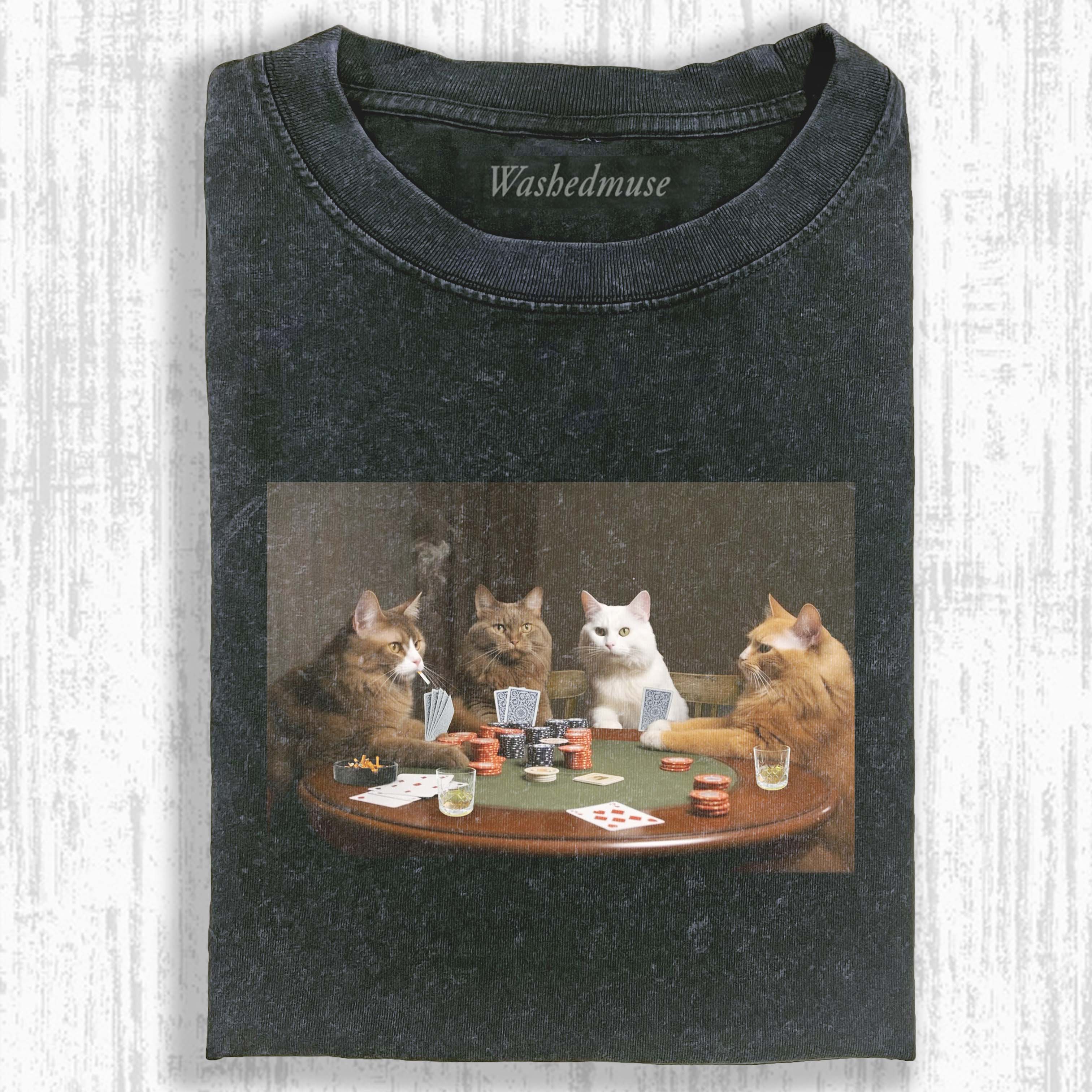 WACKY CAT  T-SHIRT