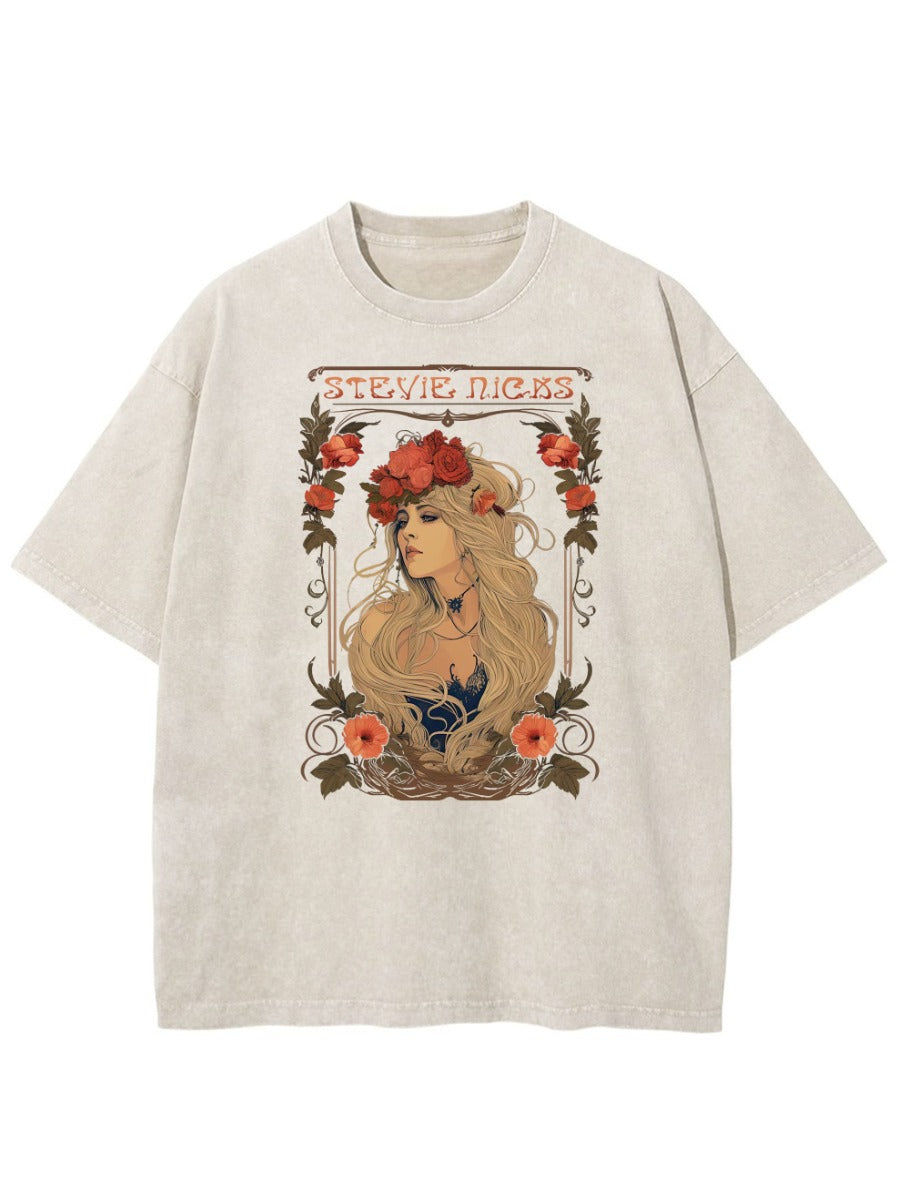 Vintage Band Retro Washed T-Shirt