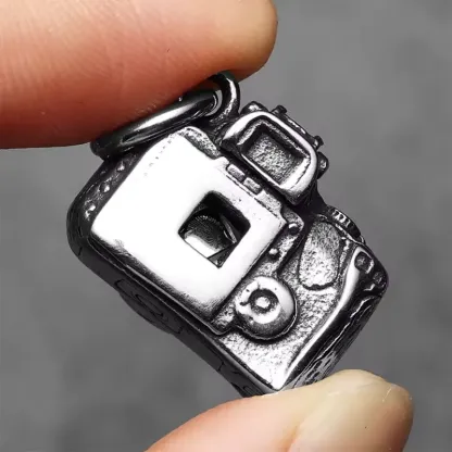 Personalized Photo Necklace Projection Gem Camera Necklace Anniversary Gifts for Him