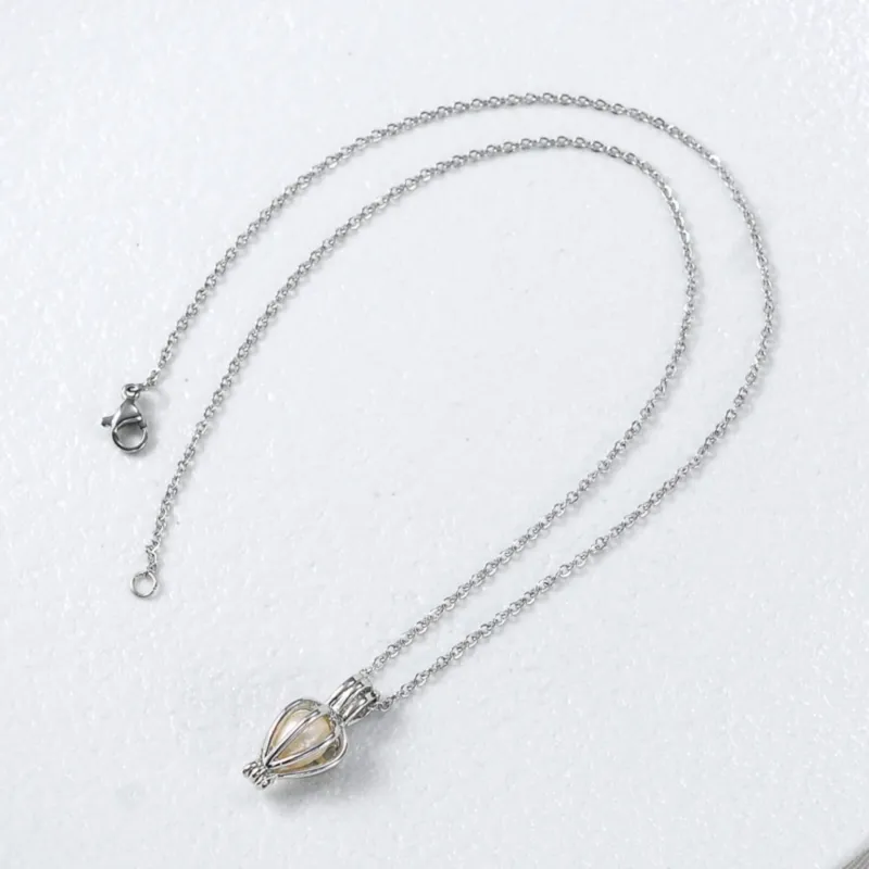 Necklace Oyster Self-opening Blind Box Necklace Pendant Surprise Gift