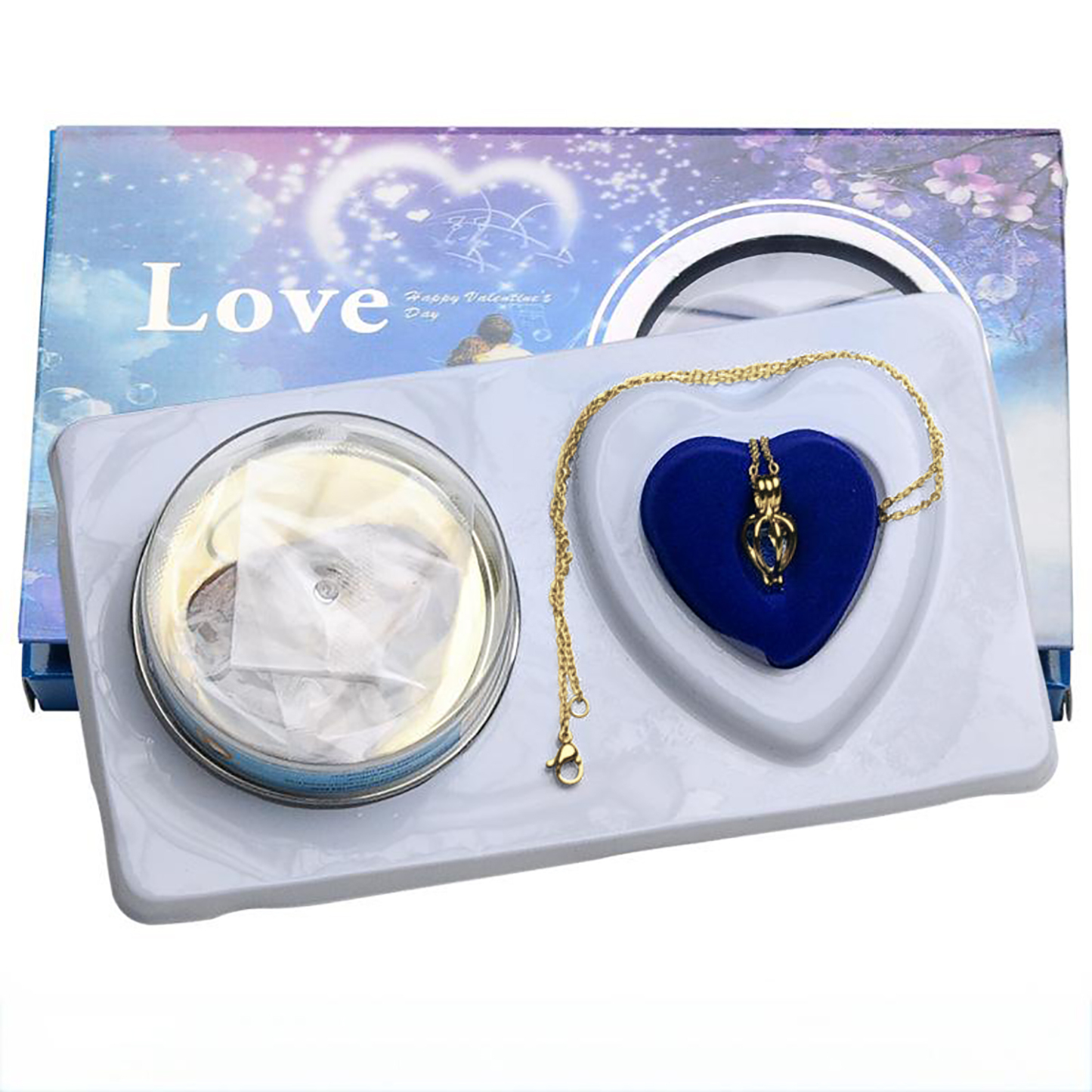 Necklace Oyster Self-opening Blind Box Necklace Pendant Surprise Gift