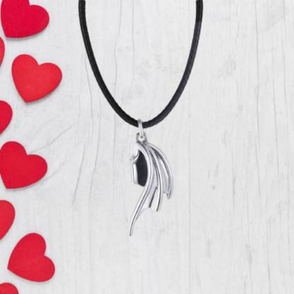 Couple Necklace Magnetic Matching Necklaces for Couples Valentine's Gift for Lover