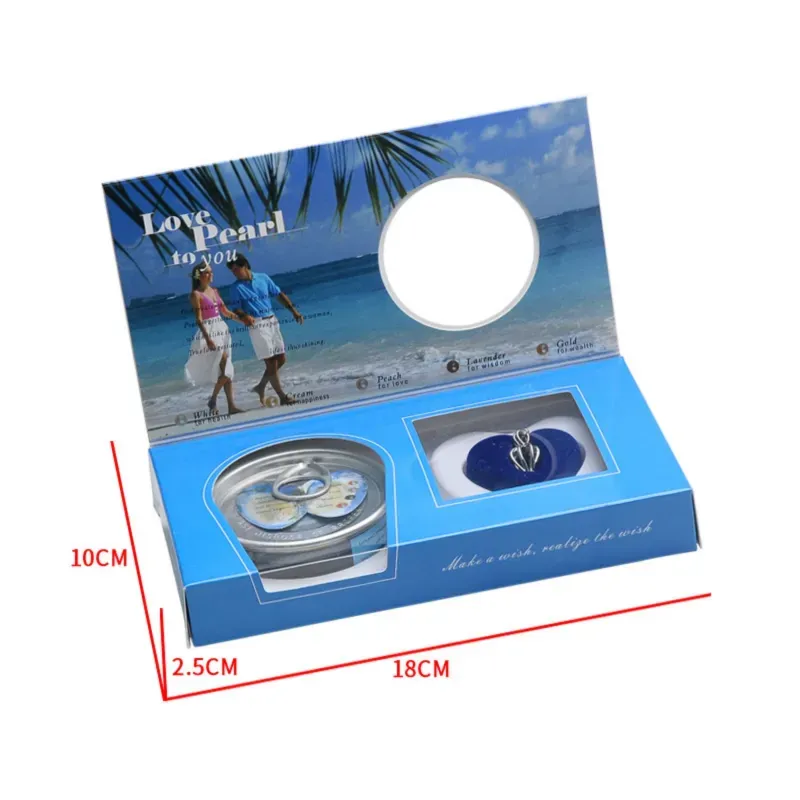 Necklace Oyster Self-opening Blind Box Necklace Pendant Surprise Gift