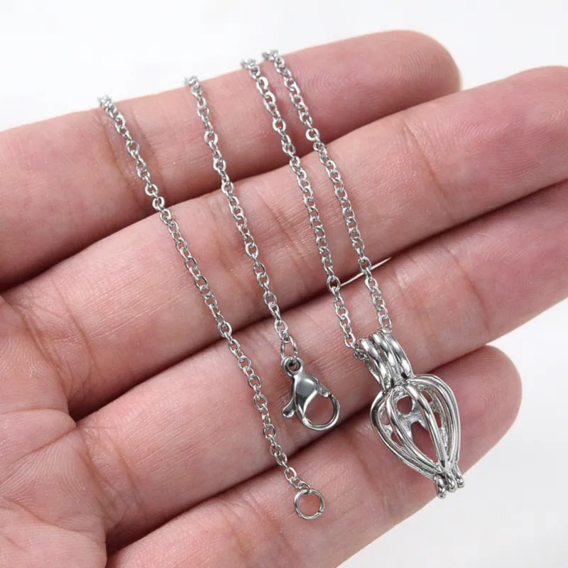 Necklace Oyster Self-opening Blind Box Necklace Pendant Surprise Gift