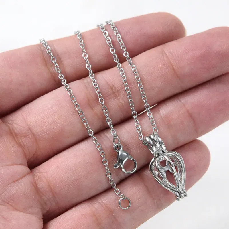 Necklace Oyster Self-opening Blind Box Necklace Pendant Surprise Gift