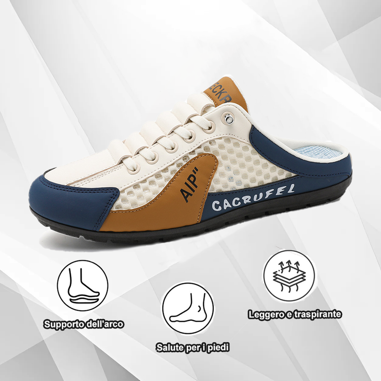 (🔥Sconto del 50% oggi - non lasciartelo sfuggire) Scarpe sportive e ciabatte casual - nuovo tessuto traspirante e antiodore