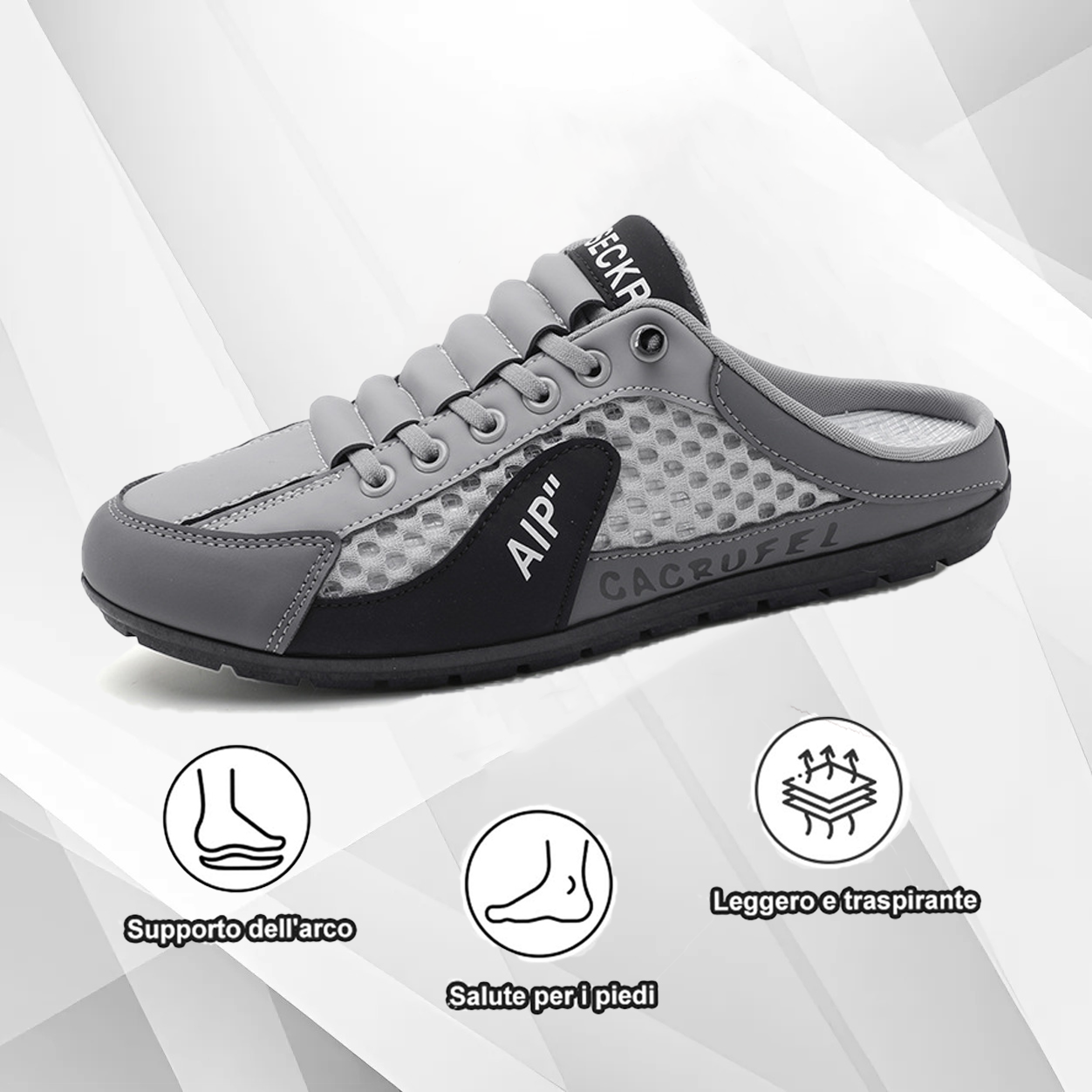 (🔥Sconto del 50% oggi - non lasciartelo sfuggire) Scarpe sportive e ciabatte casual - nuovo tessuto traspirante e antiodore