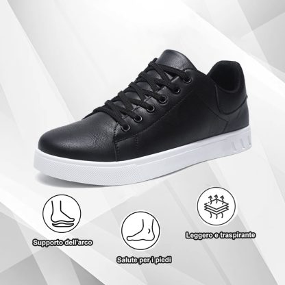 (🔥Sconto del 50% oggi - non lasciartelo sfuggire) - Una selezione di scarpe in pelle minimaliste - impermeabili e antiscivolo (che offrono supporto, durata e comfort)