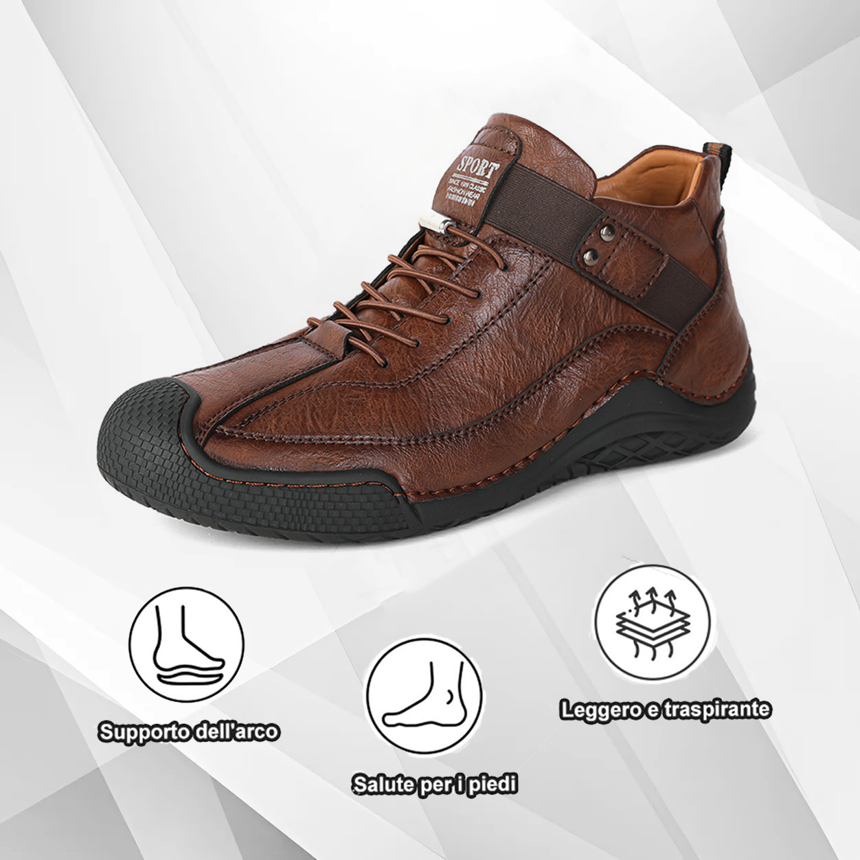 (🔥Sconto del 50% oggi - non lasciartelo sfuggire) - Scarpe in morbida ed elegante pelle di vitello (antiscivolo, resistenti all'usura e comode)