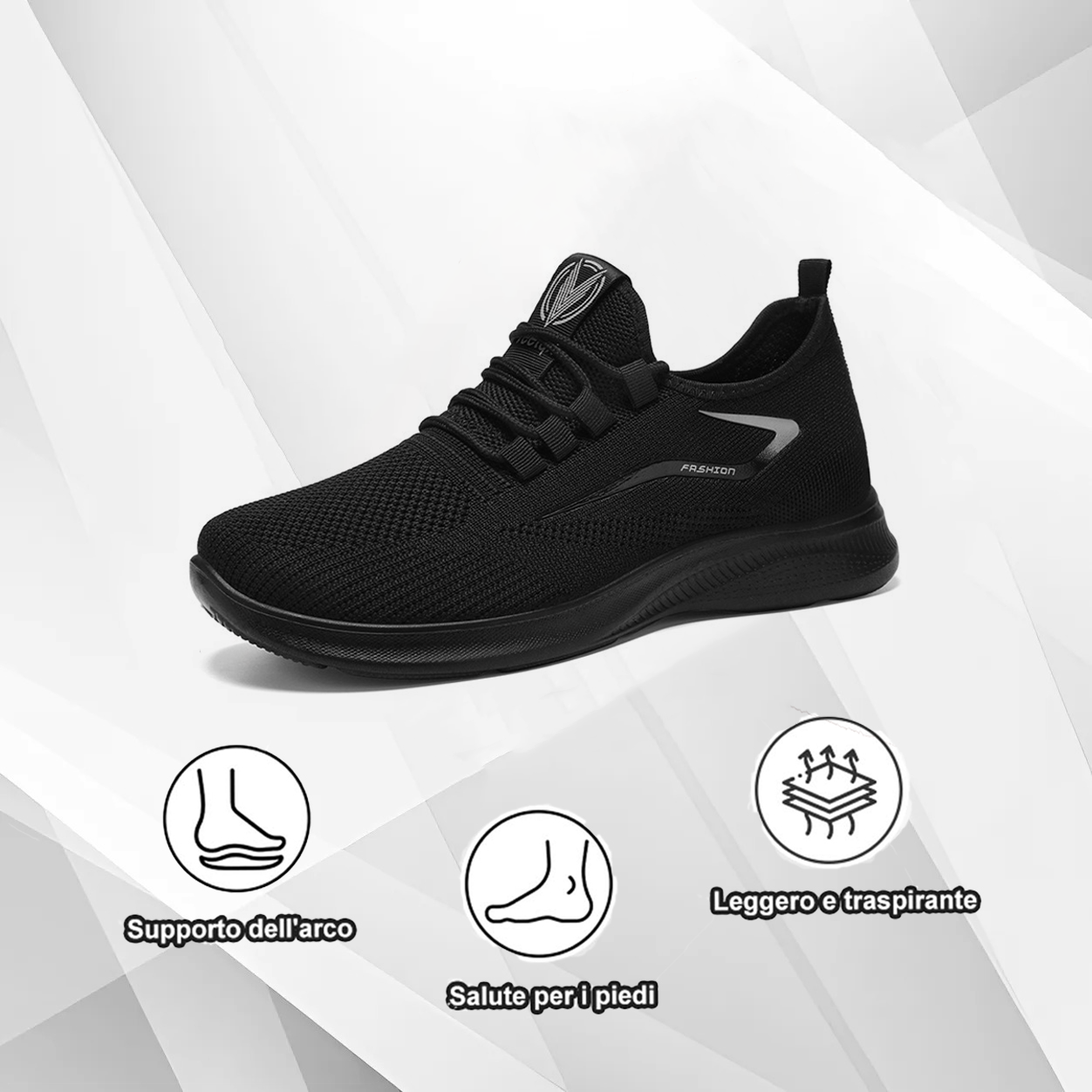(🔥Sconto del 50% oggi - non perdertelo) Sneakers casual traspiranti, morbide e antiscivolo - design ergonomico