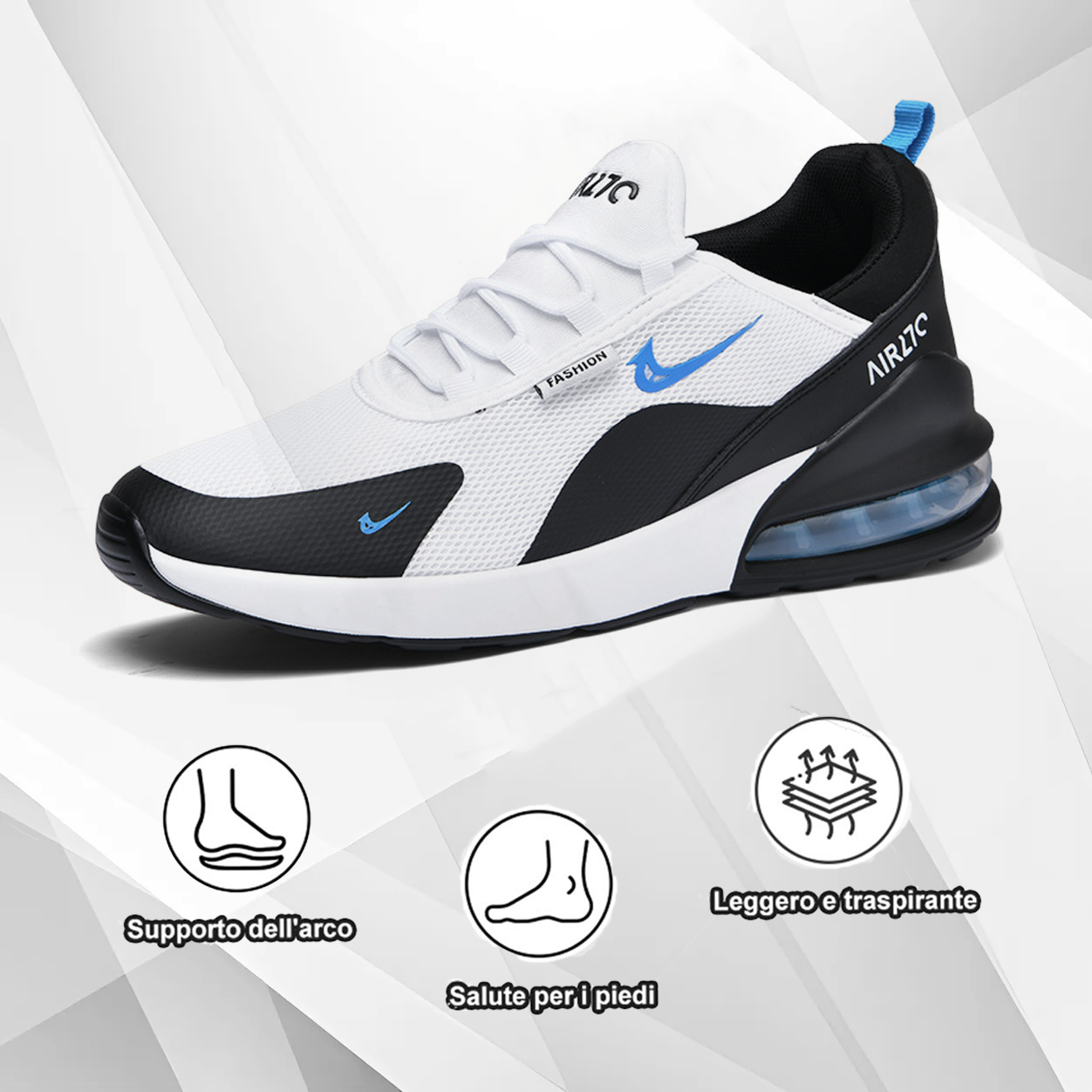 (🔥Sconto del 50% oggi - non lasciartelo sfuggire) Sneakers alla moda - (traspiranti, antiscivolo e perfette per l'esercizio fisico)