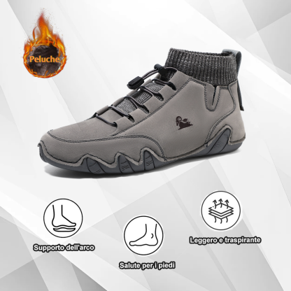 (🔥Sconto del 50% oggi, non lasciartelo sfuggire!) ⏰ -Stivali Martin casual alti per uomo e donna （Peluche opzionale）