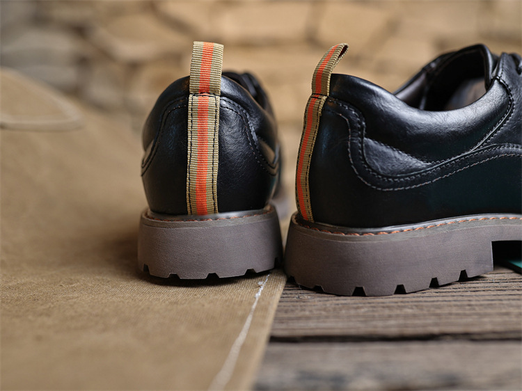 (🔥Sconto del 50% oggi - non lasciartelo sfuggire) - Scarpe selezionate in pelle di vitello di alta qualità - impermeabili e antiscivolo (per lavoro, ufficio, tempo libero e intrattenimento - che uniscono funzionalità e bellezza)