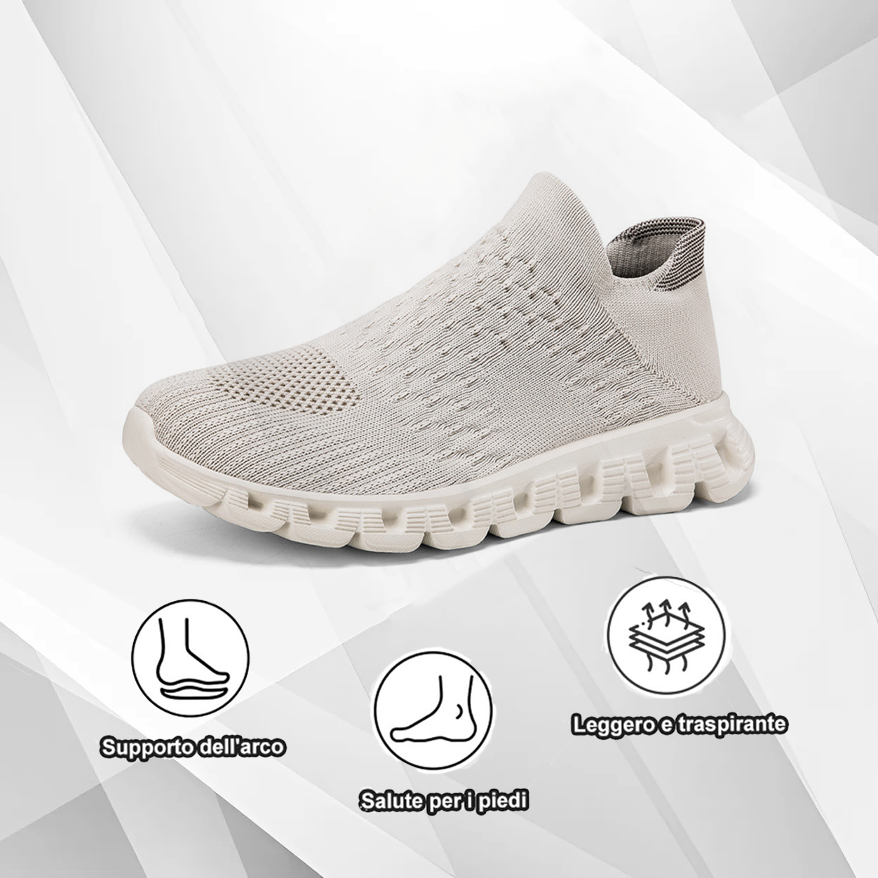 (🔥Sconto del 50% oggi - non perdertelo) Mocassini slip-on traspiranti, morbidi e antiscivolo (unisex)