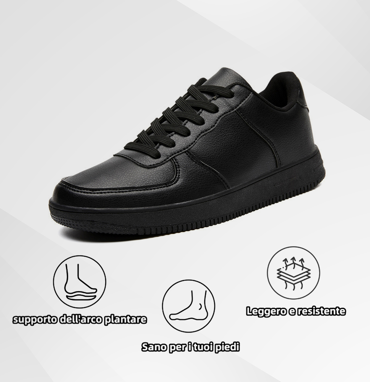 (🔥Sconto del 50% oggi - non perderlo) - Scarpe casual ortopediche in pelle - Sneakers eleganti e semplici (modelli da uomo e da donna)