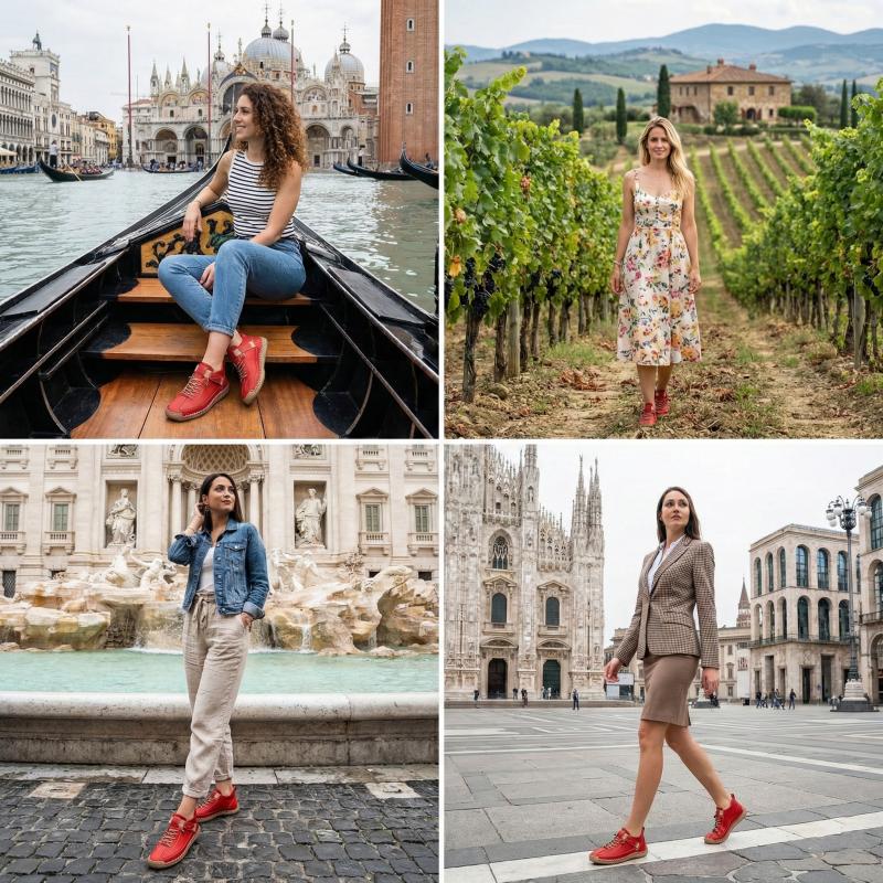 🐂【Pelle Premium】【⏰Sconto del 50% oggi - Non perdertelo!】✅Punta larga + Cucito a mano + Memory Foam 🔴Certificato CE/Dispositivo medico