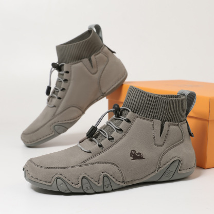 (🔥Sconto del 50% oggi, non lasciartelo sfuggire!) ⏰ -Stivali Martin casual alti per uomo e donna （Peluche opzionale）