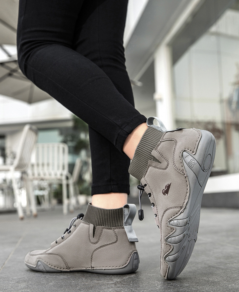 (🔥Sconto del 50% oggi, non lasciartelo sfuggire!) ⏰ -Stivali Martin casual alti per uomo e donna （Peluche opzionale）