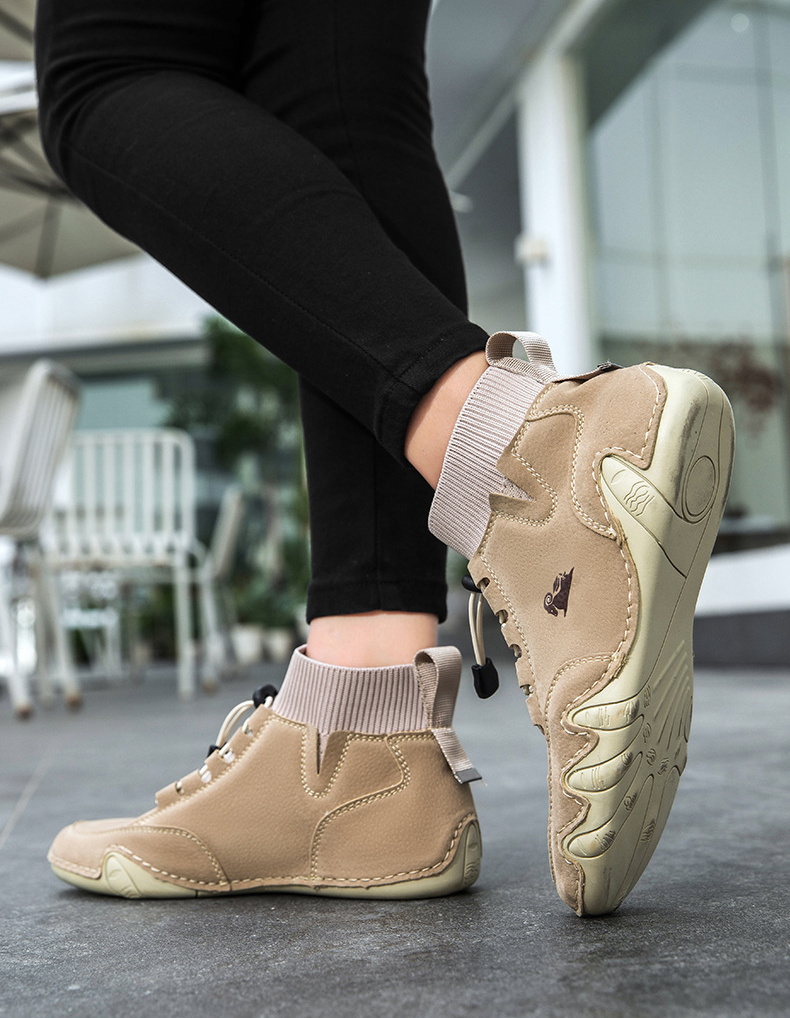 (🔥Sconto del 50% oggi, non lasciartelo sfuggire!) ⏰ -Stivali Martin casual alti per uomo e donna （Peluche opzionale）