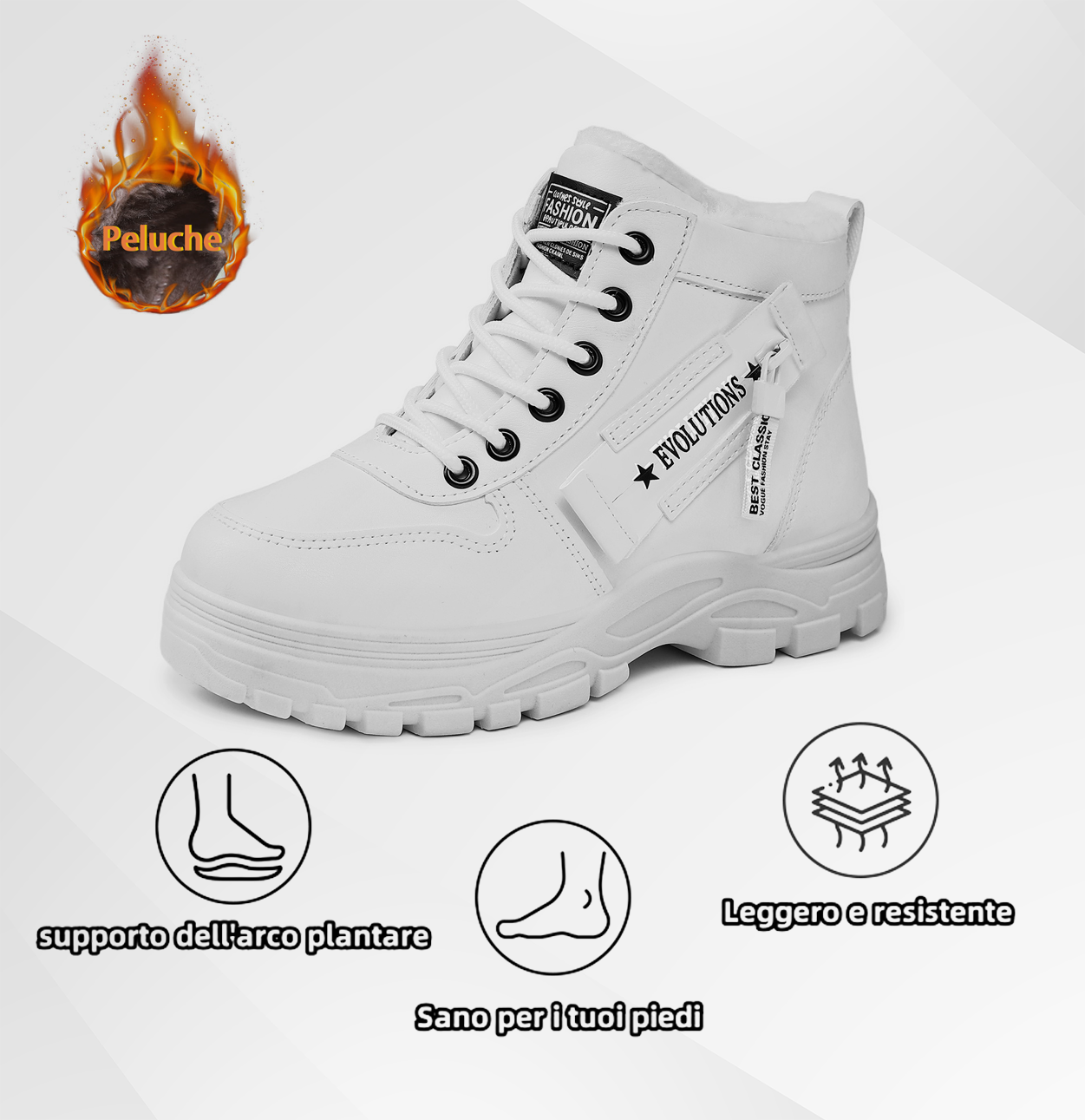 (🔥Sconto del 50% a tempo limitato - Non lasciartelo sfuggire!)⏰ - Scarpe invernali in lana morbide e comode (supporto dell'arco plantare, per camminare più facilmente)