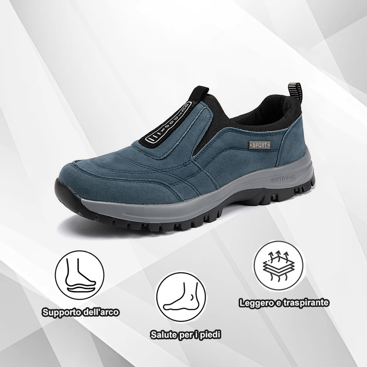 （🔥Sconto limitato del 50%） - Scarpe ortopediche Four Seasons - Design ergonomico✅ Rendi la tua camminata più comoda