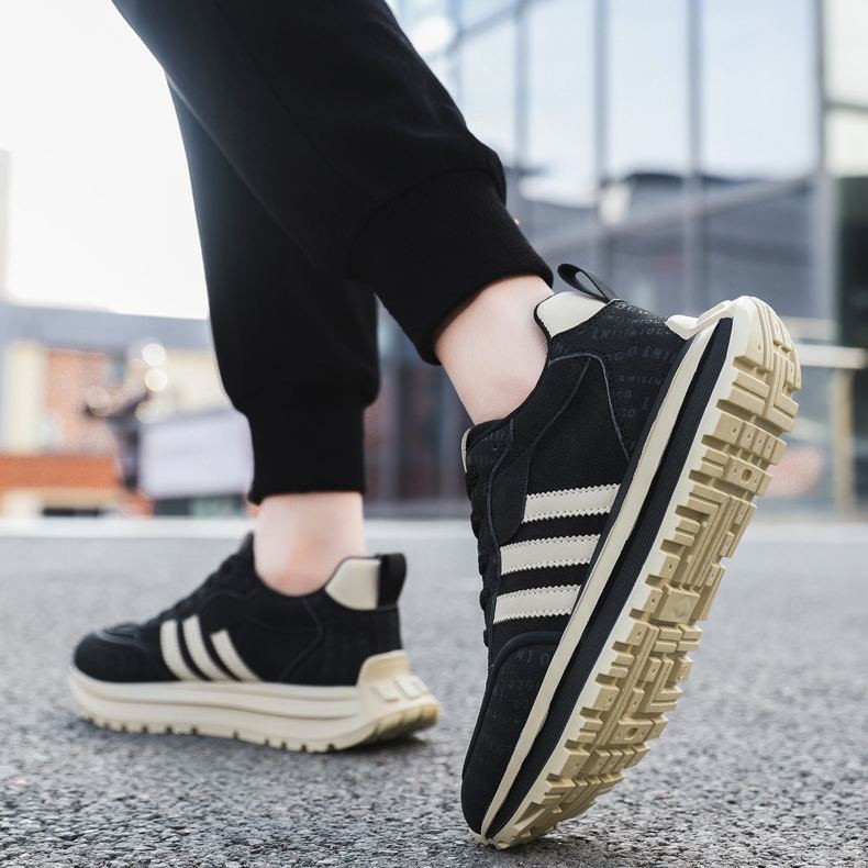 🐂【Pelle Premium】【⏰Sconto del 50% oggi - Non perdertelo!】✅Suola larga + suola ammortizzante + memory foam + supporto dell'arco plantare🔴Certificato CE/Dispositivo medico