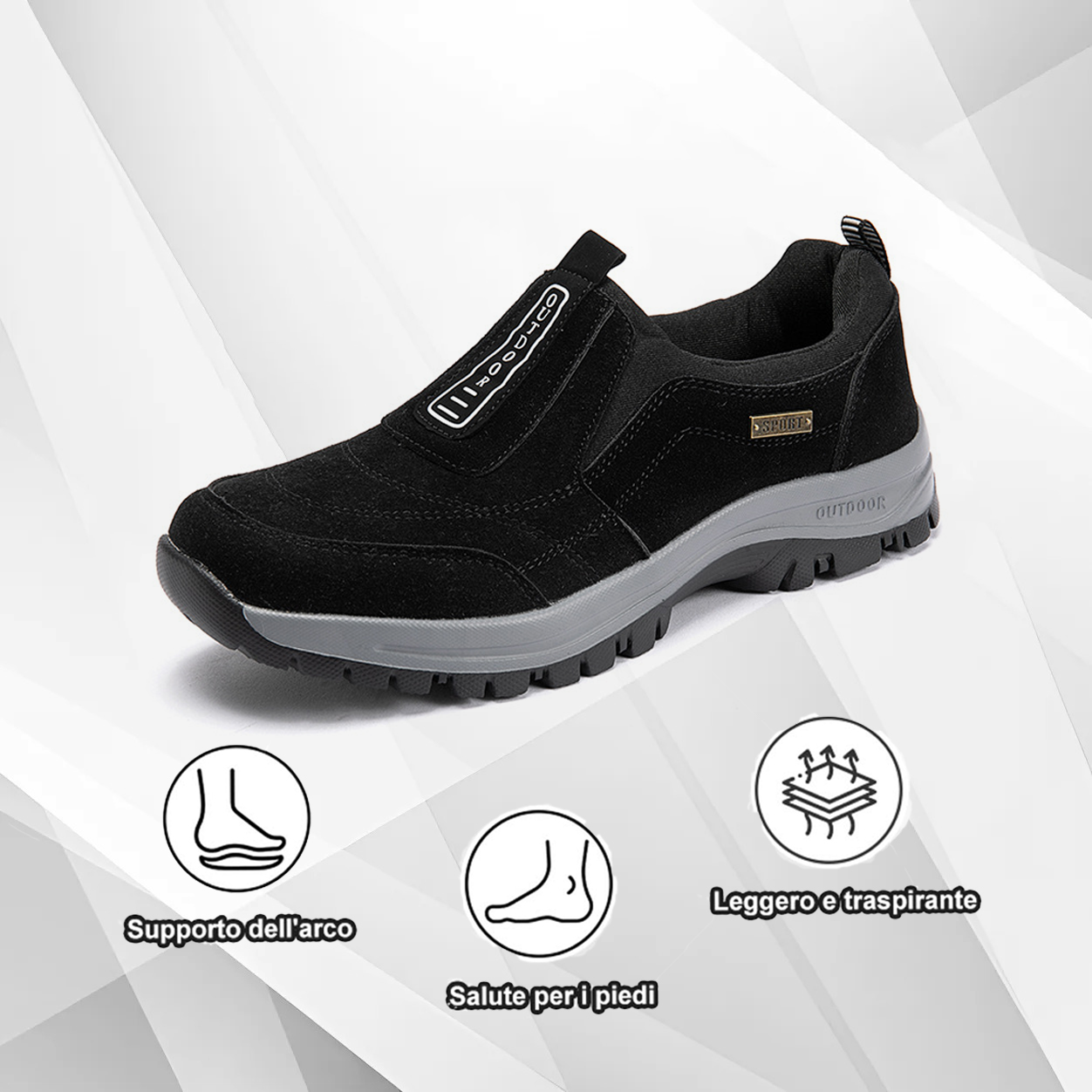 （🔥Sconto limitato del 50%） - Scarpe ortopediche Four Seasons - Design ergonomico✅ Rendi la tua camminata più comoda