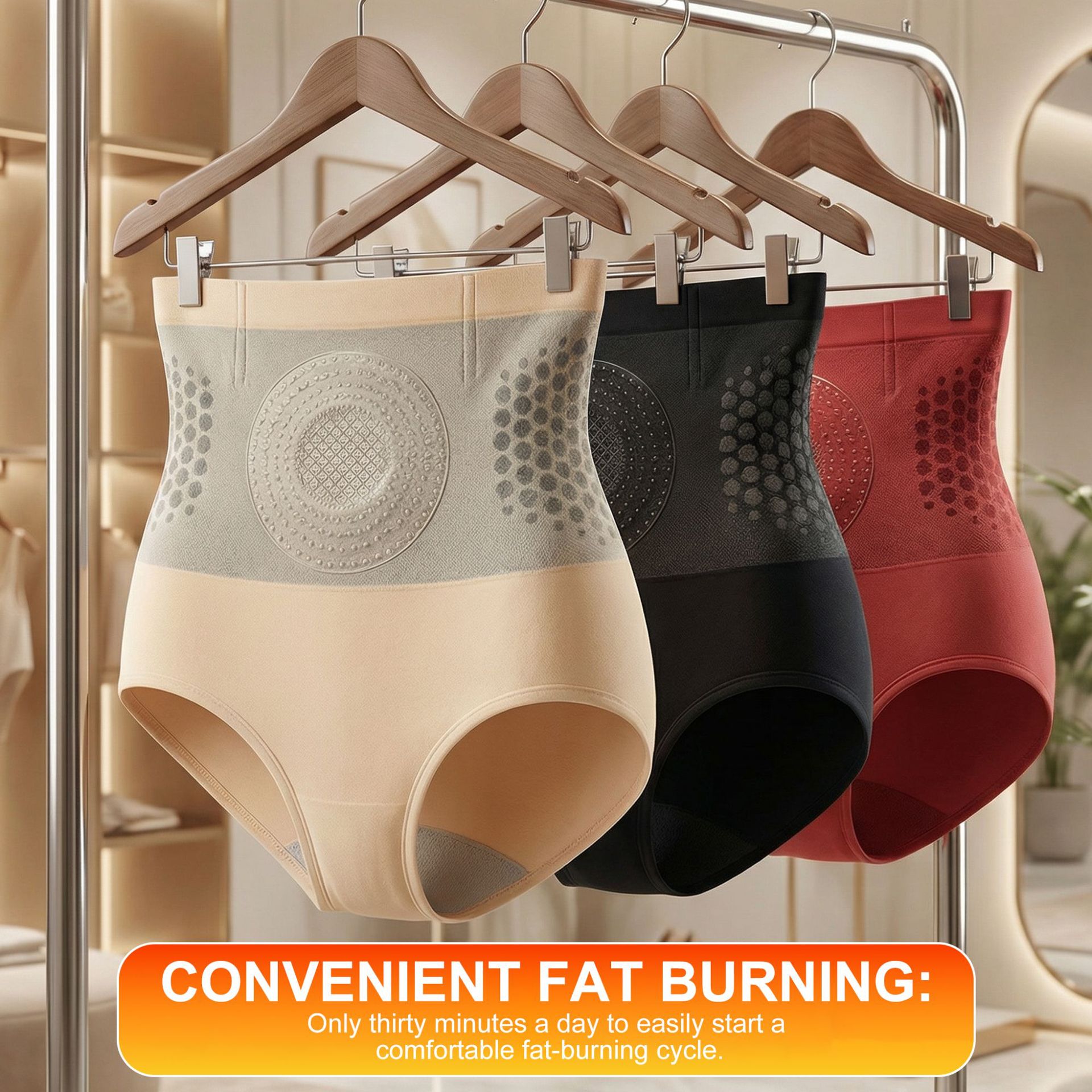 2026 Moringa and Berberine 4-in-1 Micro-Particle Shaping & Fat Burning Shorts