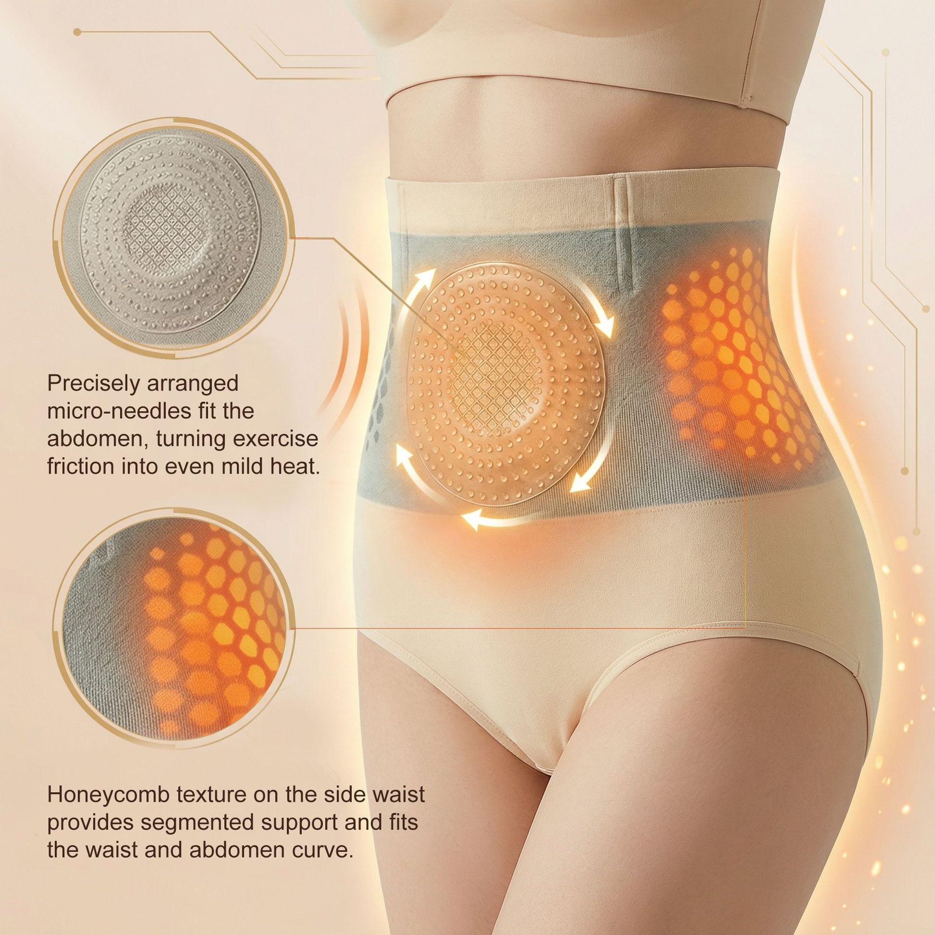 2026 Moringa and Berberine 4-in-1 Micro-Particle Shaping & Fat Burning Shorts
