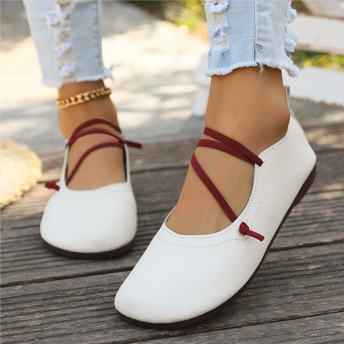 🚶‍♀️👟Clearance!!!⏱️Last Hour!!✨Women's Everyday Comfort Wide Toe Arch Support Slip-On Shoes