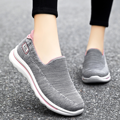 🏃👟48% OFF !!!🔥Last Hour!!🔥Women's Hiking Fitness Lightweight Breathable Arch Support Orthopedic Slip-on Loafers2