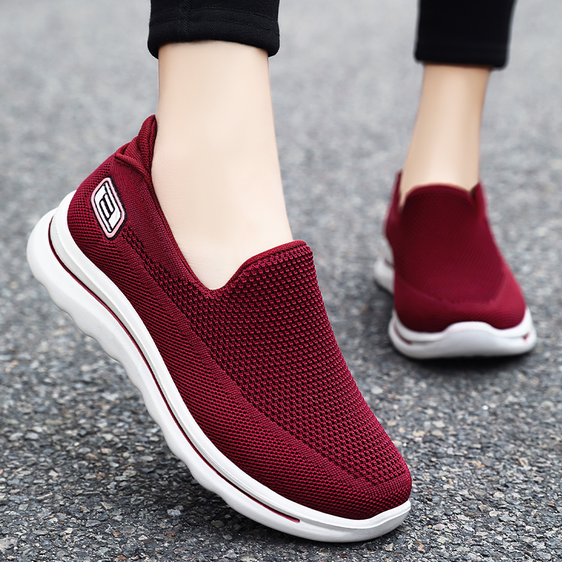 🏃👟48% OFF !!!🔥Last Hour!!🔥Women's Hiking Fitness Lightweight Breathable Arch Support Orthopedic Slip-on Loafers2
