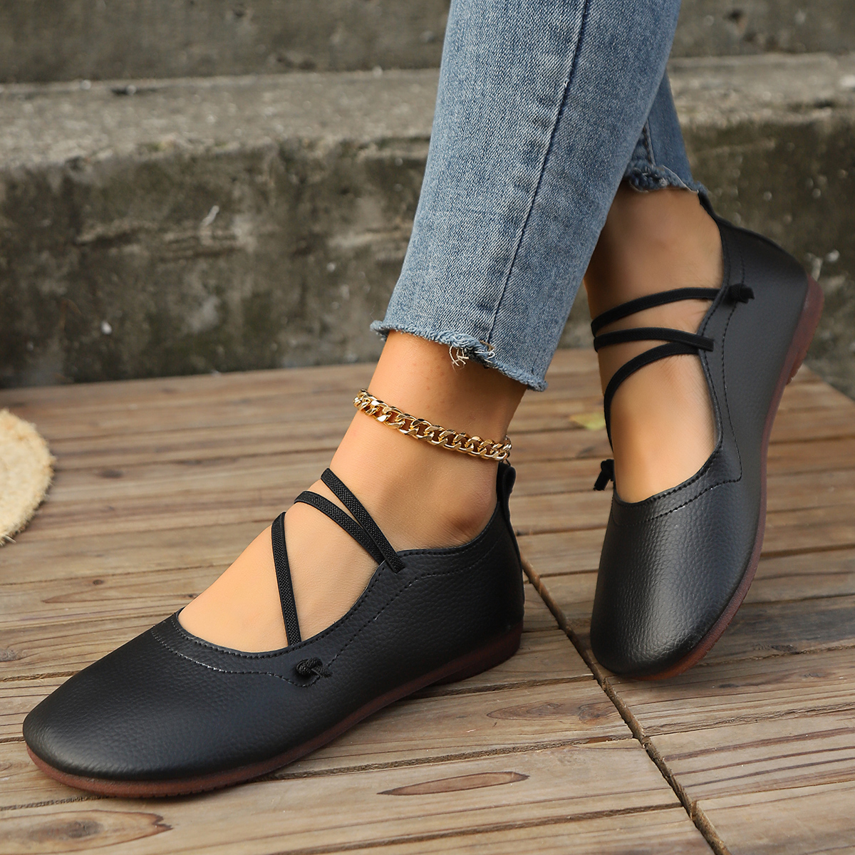🚶‍♀️👟Clearance!!!⏱️Last Hour!!✨Women's Everyday Comfort Wide Toe Arch Support Slip-On Shoes