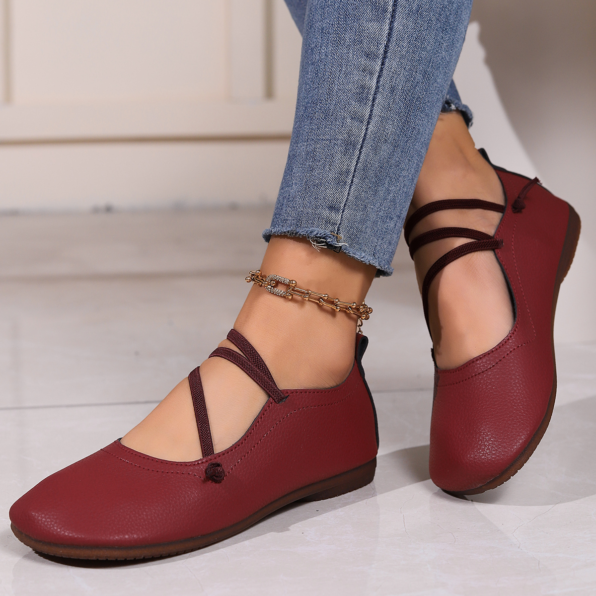 🚶‍♀️👟Clearance!!!⏱️Last Hour!!✨Women's Everyday Comfort Wide Toe Arch Support Slip-On Shoes
