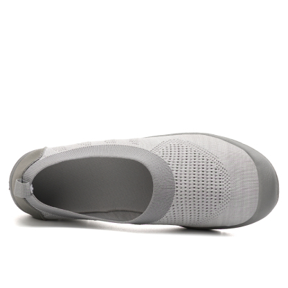 🌸🎉 Trendy Must-Have! Only a Few Left! ✨🥿💫Women's Hiking Lightweight Comfortable Breathable Non-slip Wide Toe Arch Support Orthopedic Slip-On Walking Shoes