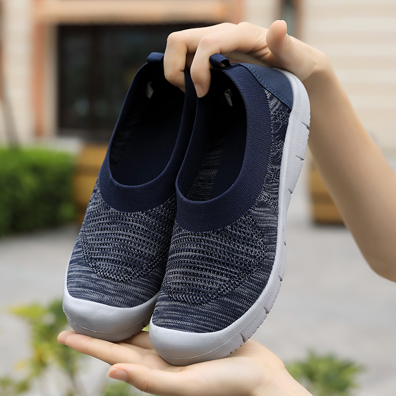 🌸🎉 Trendy Must-Have! Only a Few Left! ✨🥿💫Women's Hiking Lightweight Comfortable Breathable Non-slip Wide Toe Arch Support Orthopedic Slip-On Walking Shoes