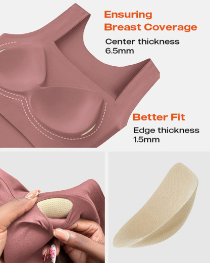 🔥U Neck Shapewear Built-in Bra Tank