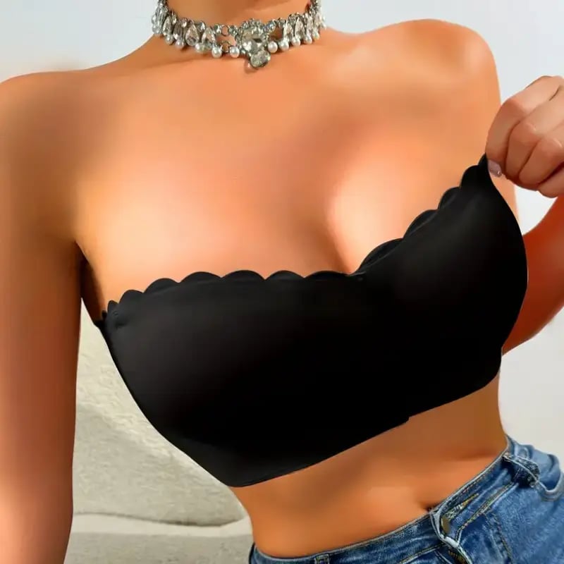 🔥Last Day❤Seamless Front Closure Strapless Bandeau Bra