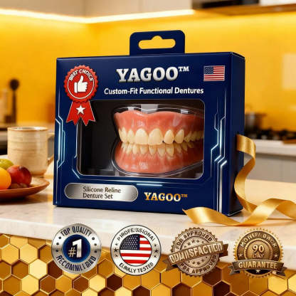 🎅CHRISTMAS HOT SALE-🏆Ends Today: 70% OFF! Yagoo™ Custom Custom-Fit Full Functional Dentures
