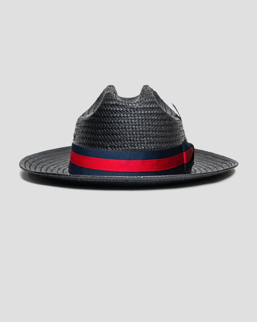 Miller Ranch Fedora - Black Patriotic Straw