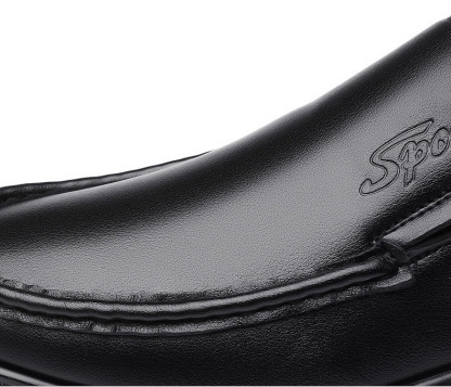 MEN'S EXTENDED WIDTH FOOT AND HEEL COMFORTABLE PLATFORM CASUAL SHOES