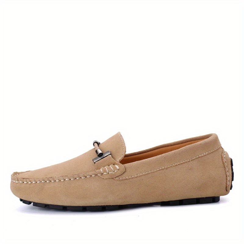 Men's Handmade Leather Comfortable Non-Slip Plus Size Casual Shoes (Wide Foot Plus Size)