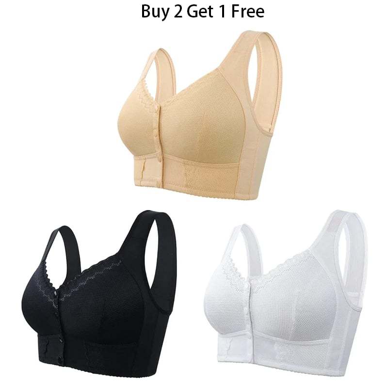 🌹Front Closure Breathable Bra🎀(Please Add 3/5 pcs to your Cart😍)